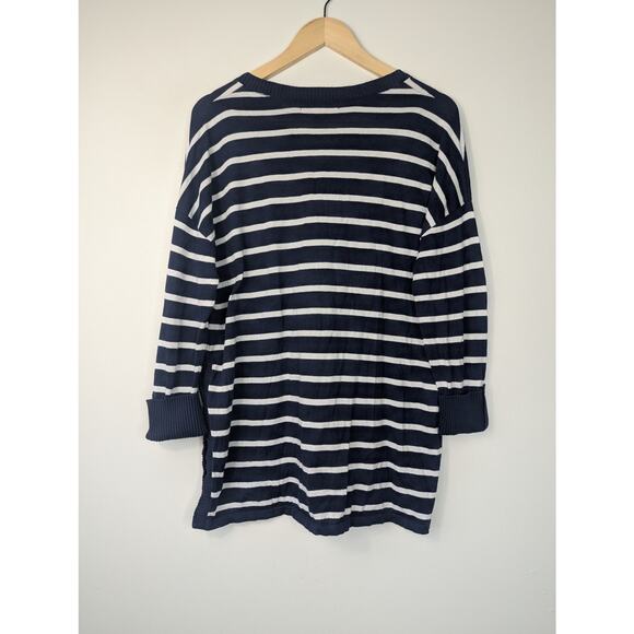 Lilly Pulitzer True Navy Moonlight Stripe Faraway Sweater - Picture 9 of 9